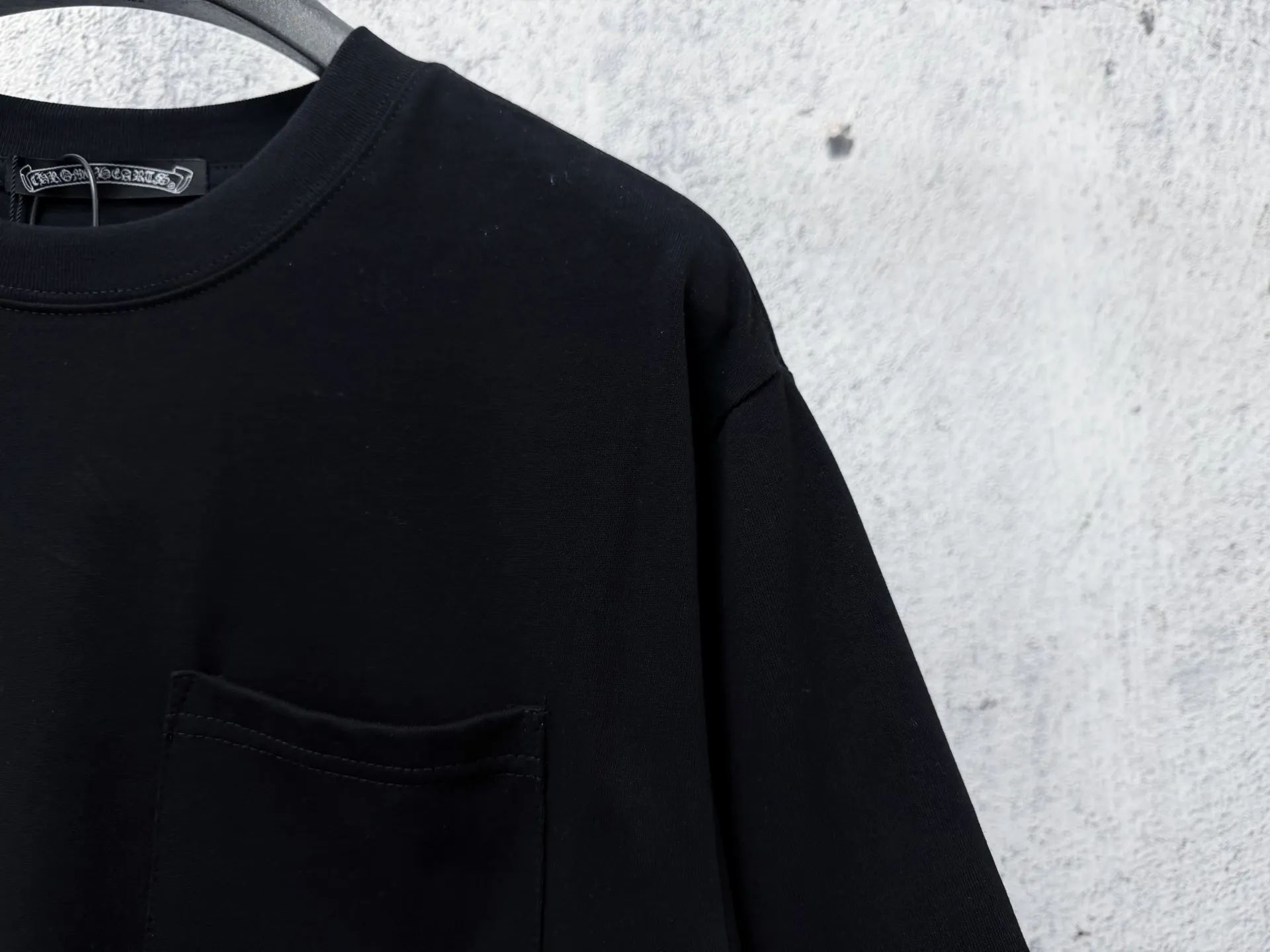 ￼ 【Chrome Hearts】 25ss T Same Style T Versatile : Black White Size：S-XL